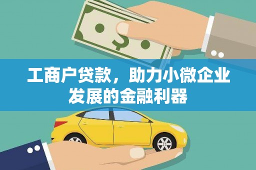 惠济工商户贷款，助力小微企业发展的金融利器