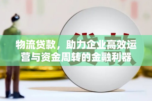 惠济物流贷款，助力企业高效运营与资金周转的金融利器