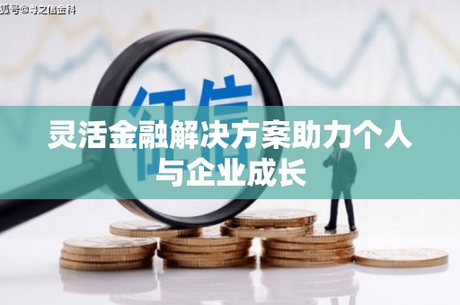 惠济灵活金融解决方案助力个人与企业成长