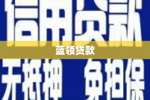 惠济蓝领贷款
