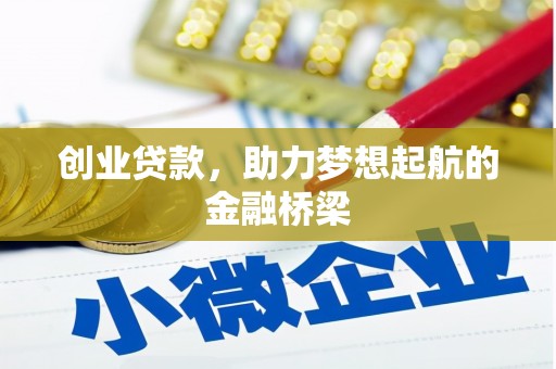惠济创业贷款，助力梦想起航的金融桥梁