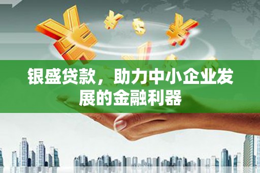 惠济银盛贷款，助力中小企业发展的金融利器