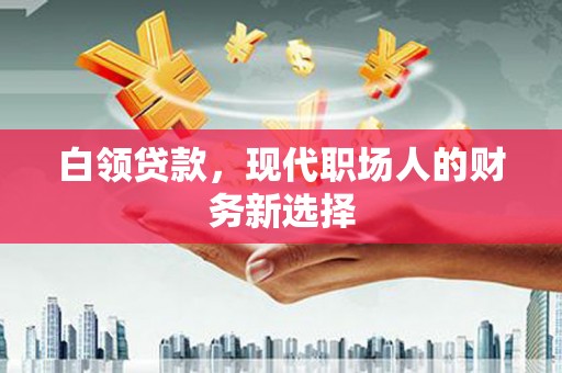 惠济白领贷款，现代职场人的财务新选择