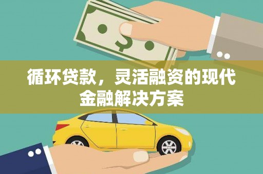 惠济循环贷款，灵活融资的现代金融解决方案