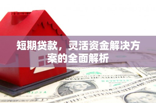 惠济短期贷款，灵活资金解决方案的全面解析