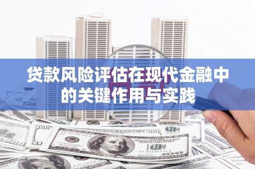 惠济贷款风险评估在现代金融中的关键作用与实践
