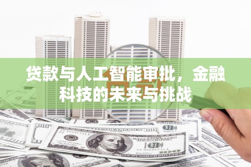 惠济贷款与人工智能审批，金融科技的未来与挑战