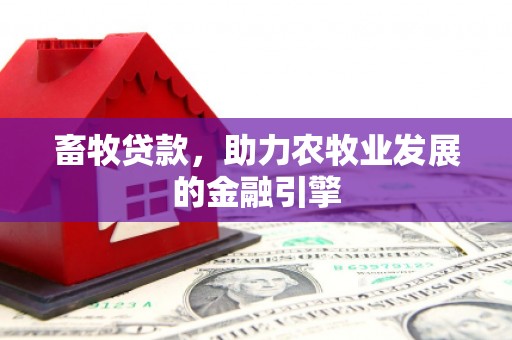 惠济畜牧贷款，助力农牧业发展的金融引擎