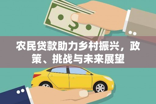 惠济农民贷款助力乡村振兴，政策、挑战与未来展望