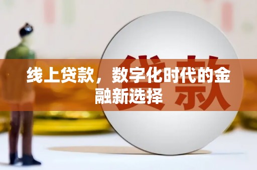 惠济线上贷款，数字化时代的金融新选择
