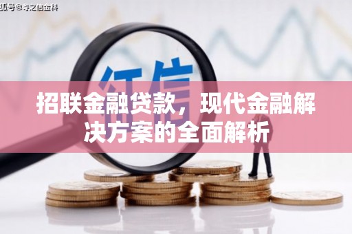 惠济招联金融贷款，现代金融解决方案的全面解析