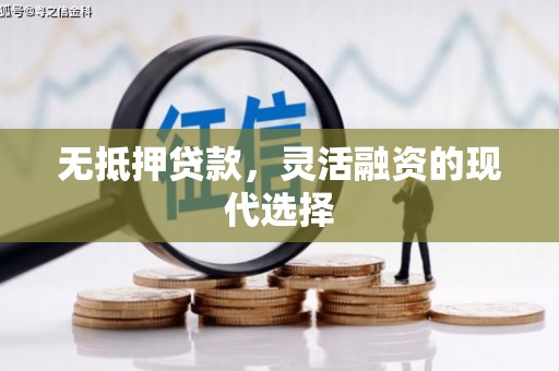 惠济无抵押贷款，灵活融资的现代选择