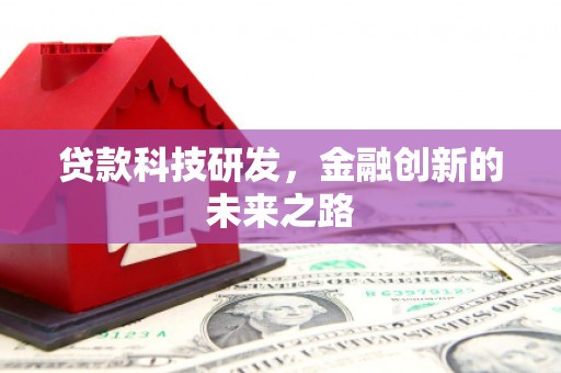 惠济贷款科技研发，金融创新的未来之路