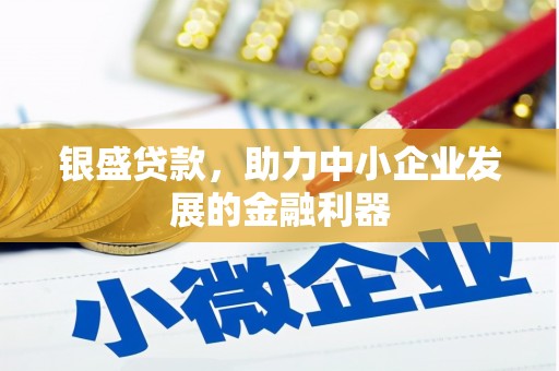 惠济银盛贷款，助力中小企业发展的金融利器