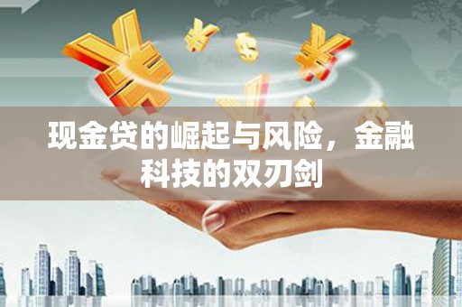 惠济现金贷的崛起与风险，金融科技的双刃剑
