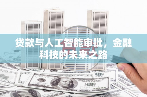 惠济贷款与人工智能审批，金融科技的未来之路