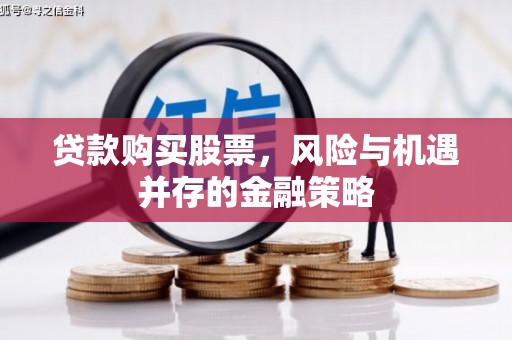 惠济贷款购买股票，风险与机遇并存的金融策略