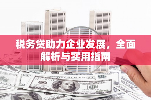 惠济税务贷助力企业发展，全面解析与实用指南