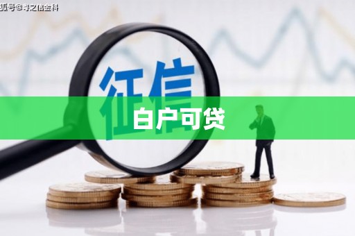 惠济白户可贷