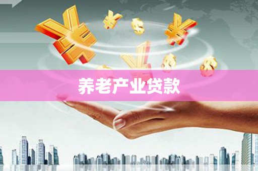 惠济养老产业贷款