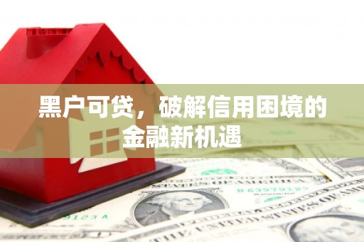 惠济黑户可贷，破解信用困境的金融新机遇