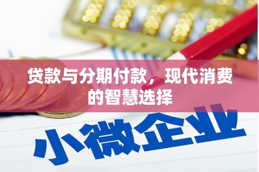 惠济贷款与分期付款，现代消费的智慧选择
