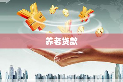 惠济养老贷款