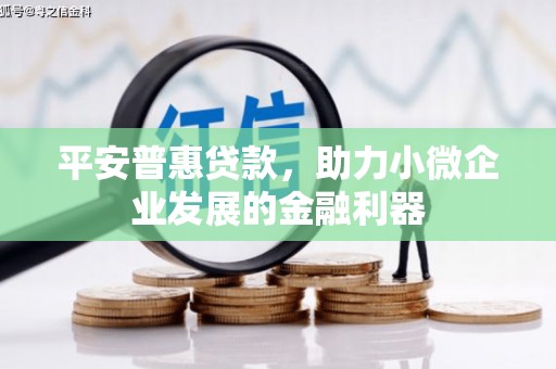 惠济平安普惠贷款，助力小微企业发展的金融利器
