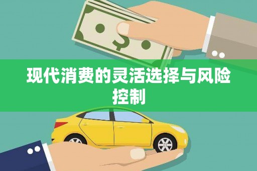 惠济现代消费的灵活选择与风险控制