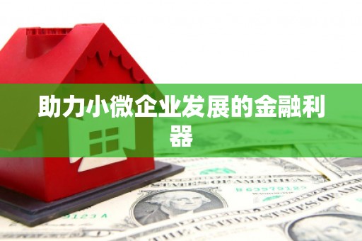 惠济助力小微企业发展的金融利器
